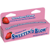 Sweeten D Blow: Strawberry Oral Gel