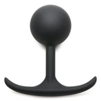 HEAVY HITTERS Premium Silicone Weighted Anal Plug for Men Women & Couples. Long Wear Comfort Butt Plug Sex Toy. Weighted Core wi