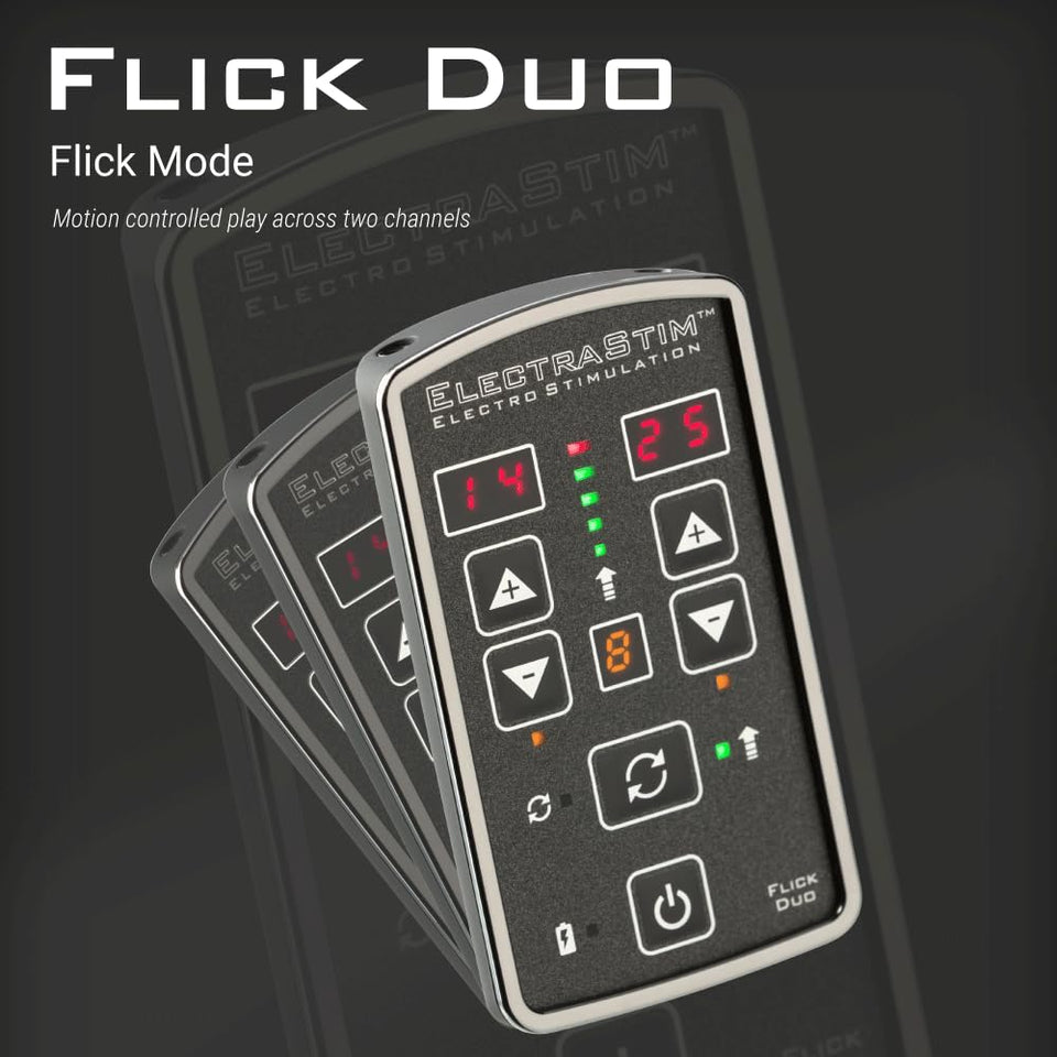 Electrastim Flick Duo Stimulator Multi-Pack Em80-M