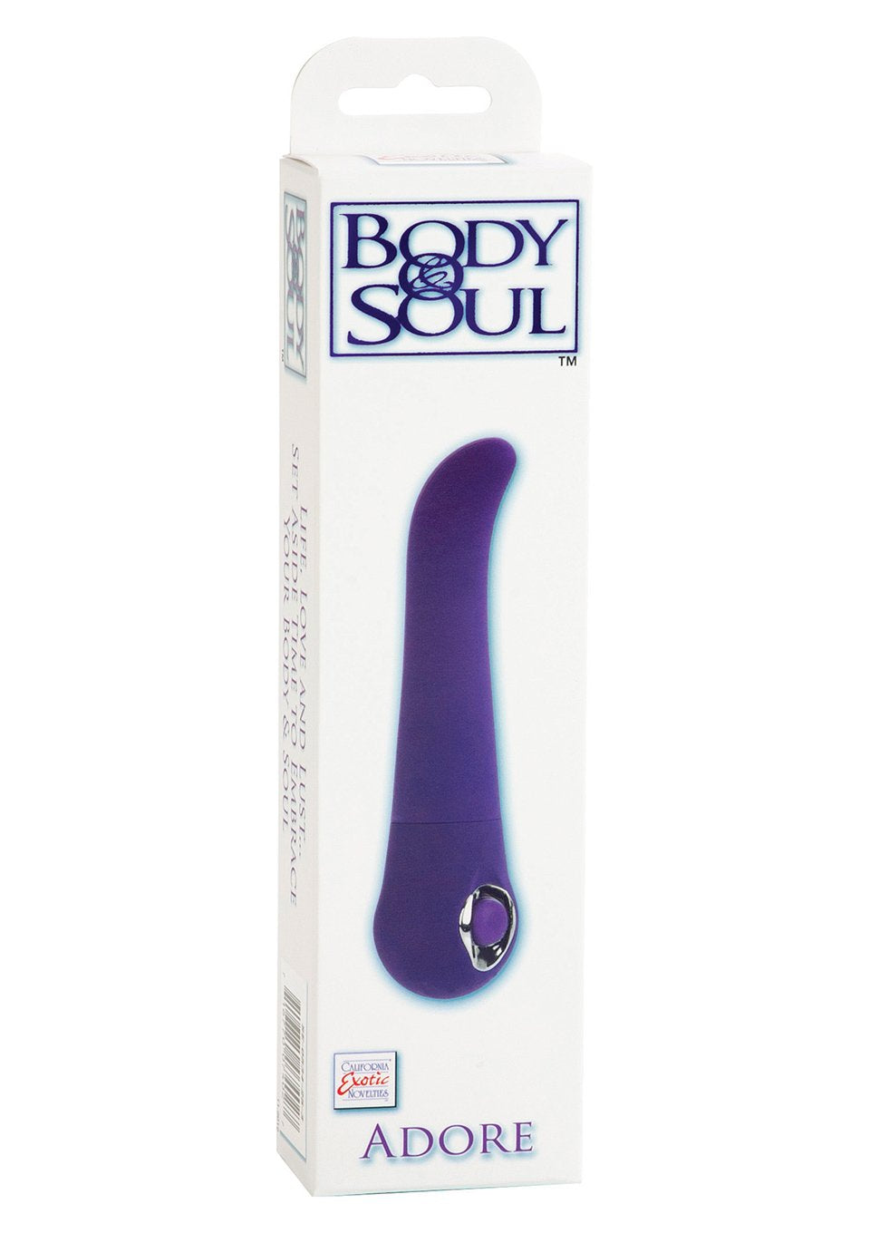 California Exotic Novelties Body & Soul Adore, Pink, 0.09 Pound