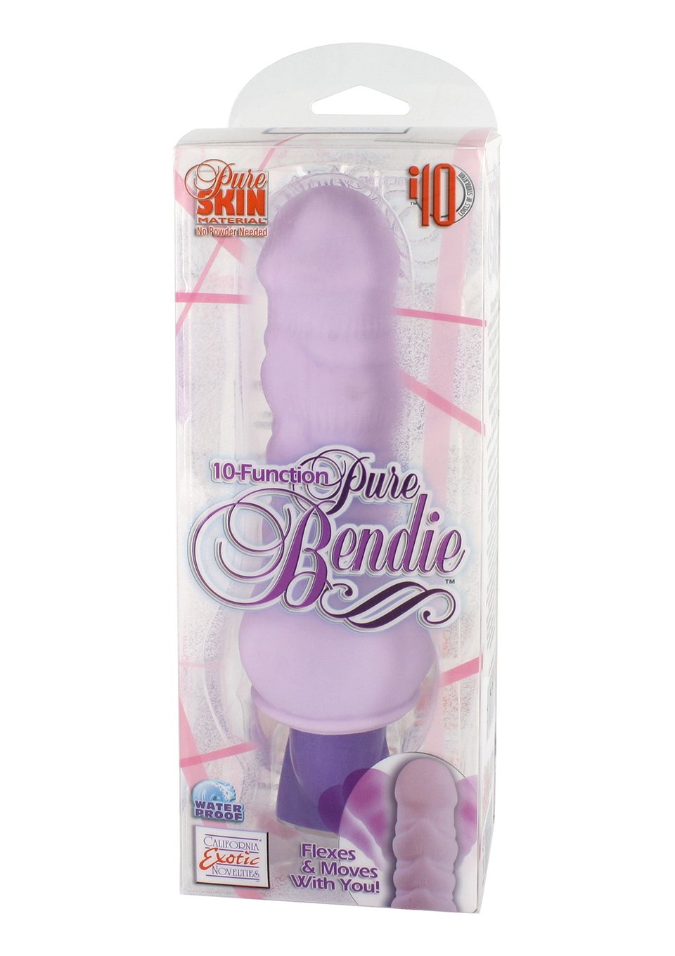 California Exotic Novelties 10 Function Pure Bendie, Purple