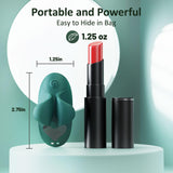 Mini Vibrator Adult Sex Toys for Women, 9 Vibrating Modes Finger Vibrators Bullet Nipple G Spot Clitoral Stimulator Toy, Recharg