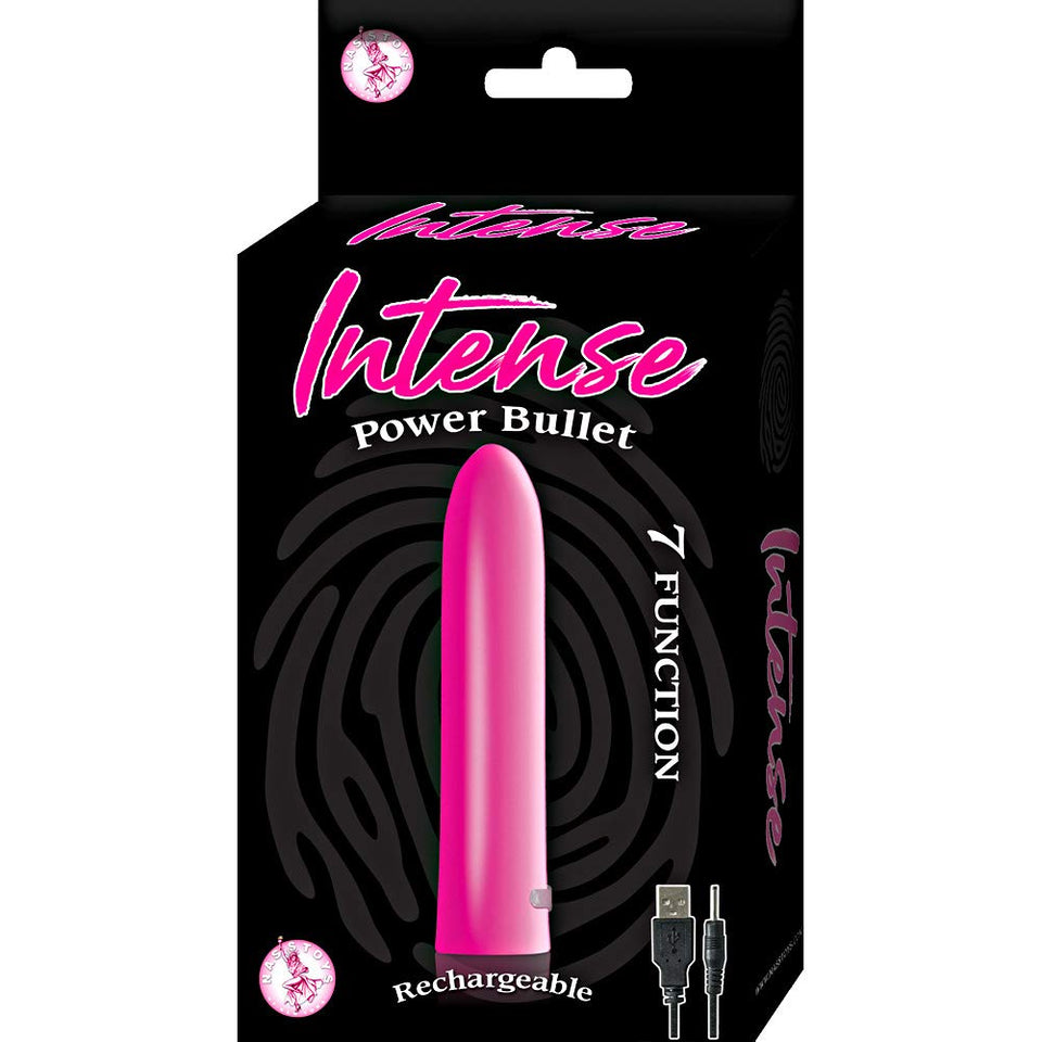 Intense Power Bullet Rechargeable Pink