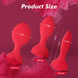 Anal Plug Vibrating Butt Plug - Inflatable Anal Plug Sex Toys for Adults Anal Vibrator with Automatic Inflation and 10 Vibrating
