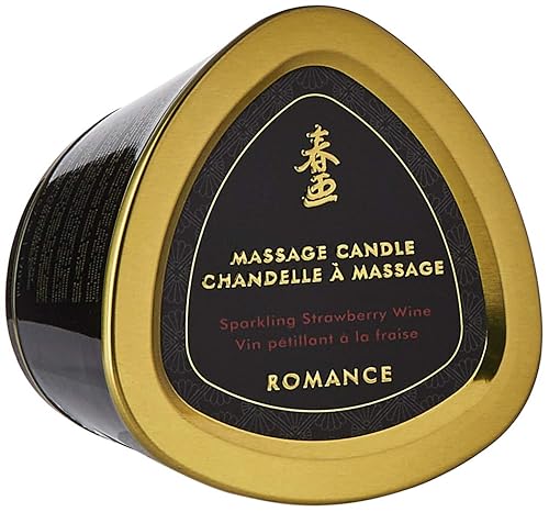 Massage Candle Romance/ Sparkling Strawberry Wine 5.7 Oz