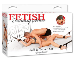 Pipedream Fetish Fantasy Cuff And Tether Set