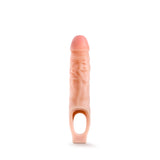 Blush Novelties, Performance - Ultra Soft X5 Plus Penis Sheath Extender - Extend Your Penis .5'' - Thicken Up to 1.5''- Ribbed C