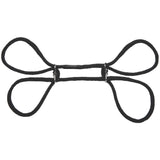 Japanese Style Bondage Cotton Cuffs Blk