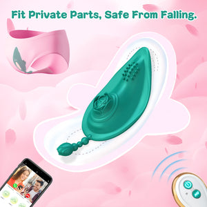 Adult Sex Toys Wearable Vibrator - Sex Toys Butterfly Panties Vibrator with 10 Vibrating Modes, Adult Toys Remote APP Control Vi