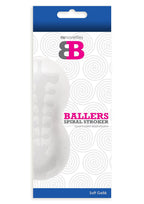 Ns Novelties Ballers Spiral Stroker, Frosted