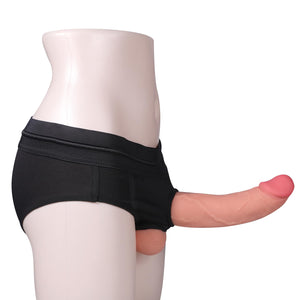 Silicone Double Sided Dildo Strapless Strap-On Dildo with Vivid Glans Realistic Double-Ended Dildo Adult Sex Toy for Lesbian Gay