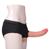 Silicone Double Sided Dildo Strapless Strap-On Dildo with Vivid Glans Realistic Double-Ended Dildo Adult Sex Toy for Lesbian Gay