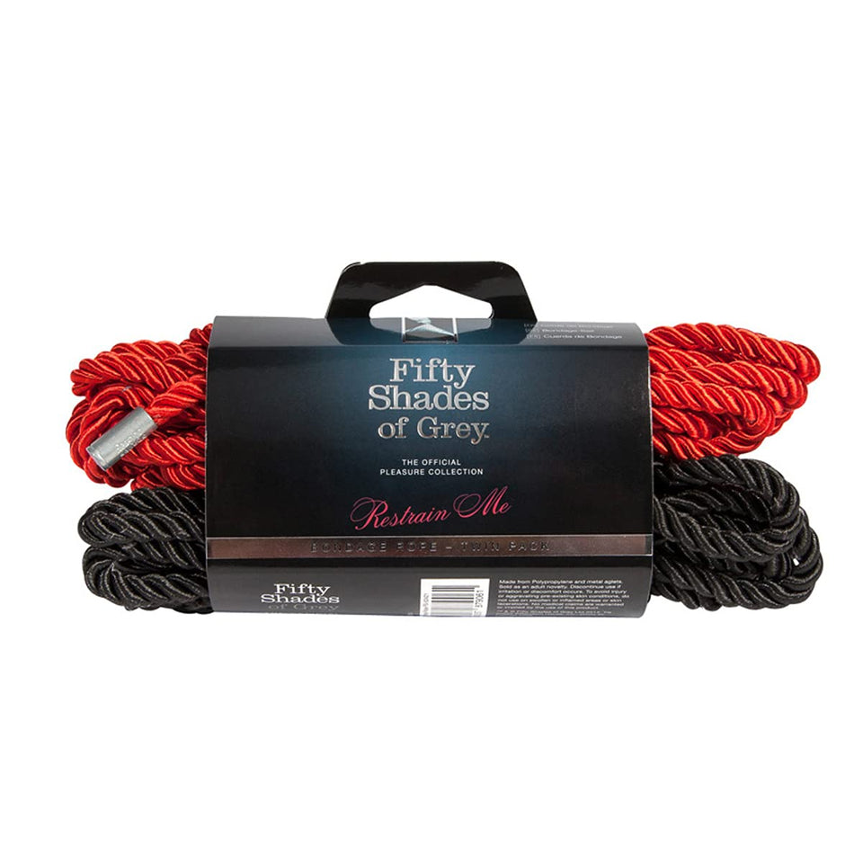 Fifty Shades Of Grey Restrain Me Bondage Rope, Twin Pack, 2 Count