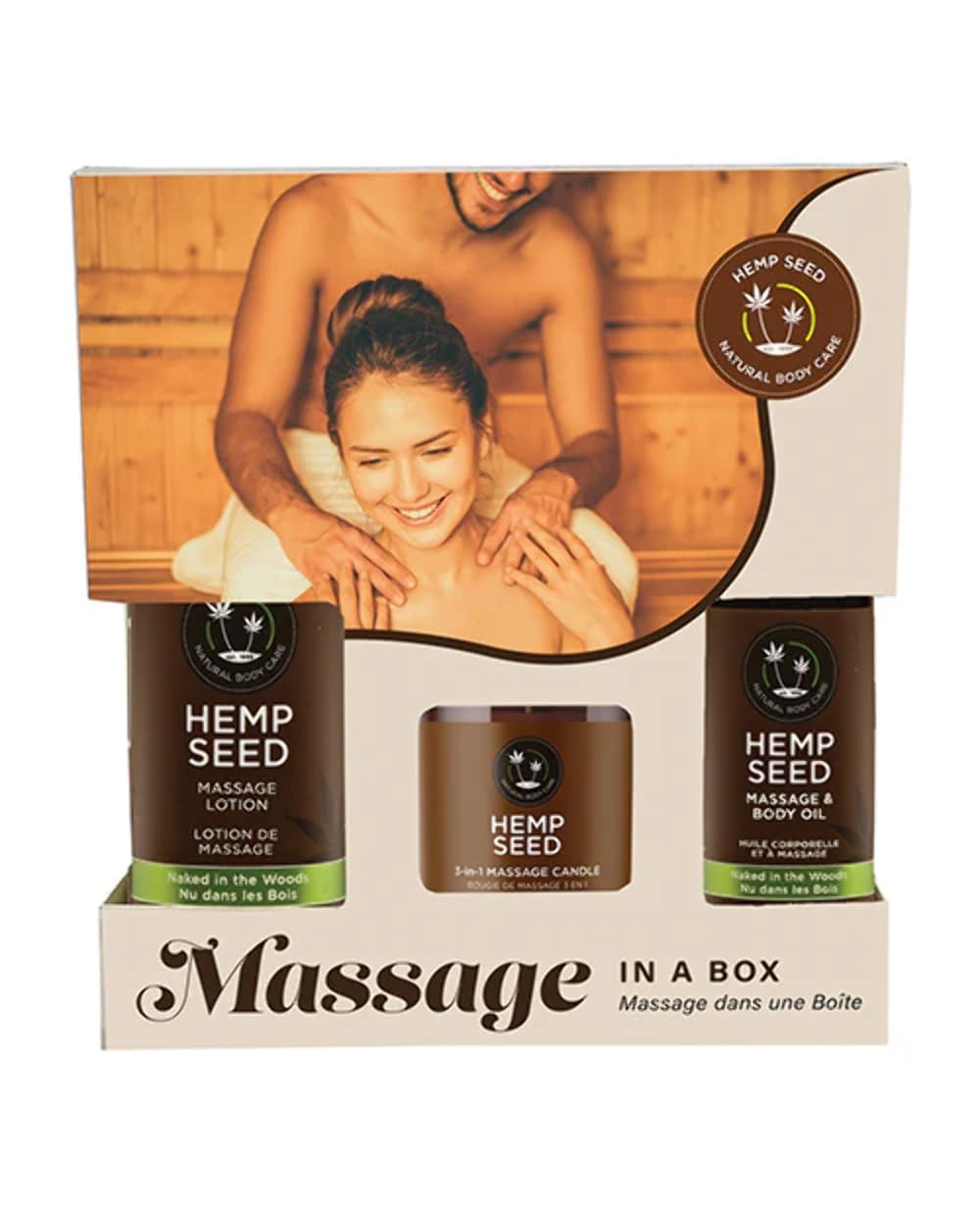 Earthly Body Massage In A Box Gift Set-Naked In The Woods