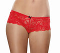 Dreamgirl Women'S Cheeky Crotchless Panty, Large,