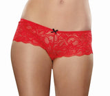 Dreamgirl Women'S Cheeky Crotchless Panty, Large,