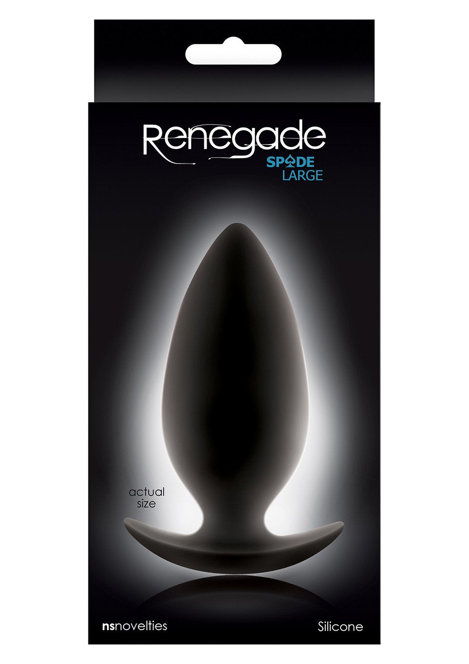 Ns Novelties Renegade Spades Plug, Large, 5.4 Ounce, Assorted (3000011922)