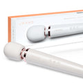 LE WAND - Wand Massager Rechargeable 10-Speed with 20 Vibration Patterns, Vibrator Wand - White