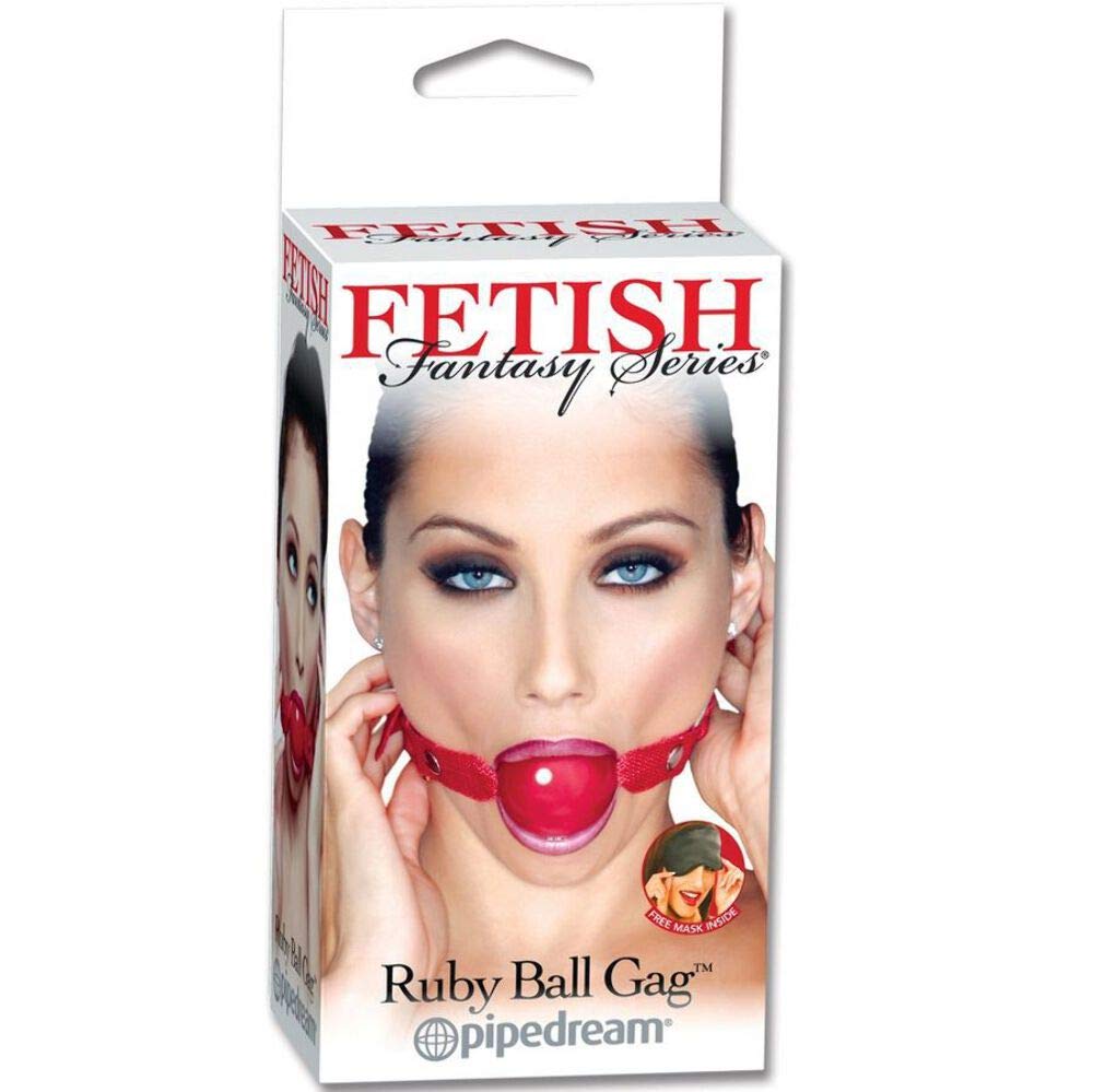 Pipedream Fetish Fantasy Ruby Ball Gag