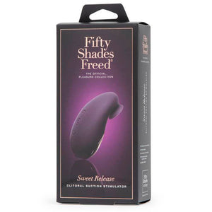 (D) Fifty Shades Freed Sweet Release Rechargeable Clitoral Suction Stimulator