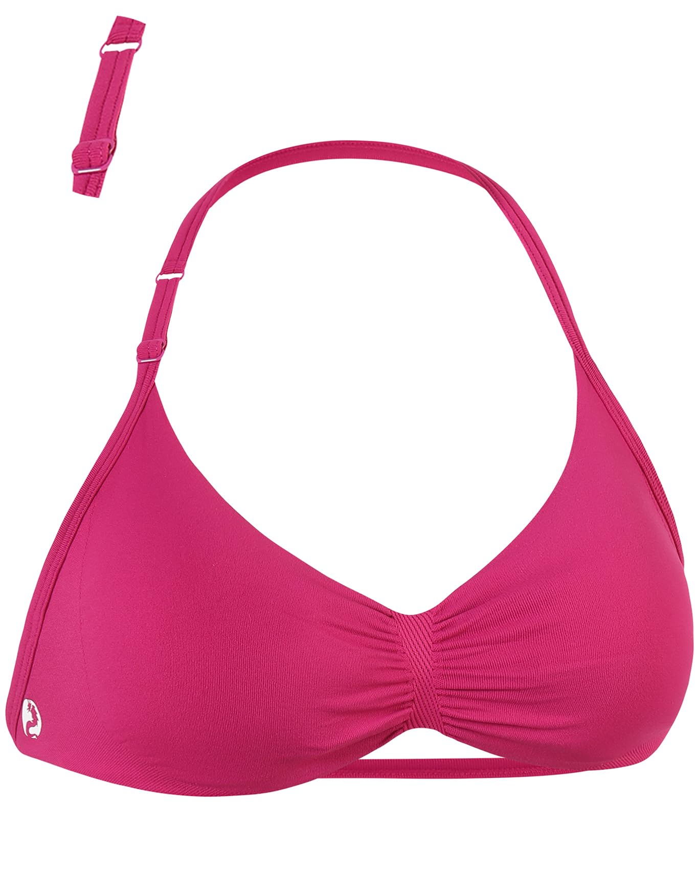 AUROLA Influence Adjustable Strappy Sports Bras for Women,Low Support Seamless Backless Padded Straps Impact Yoga Gym Bra,Vivid 