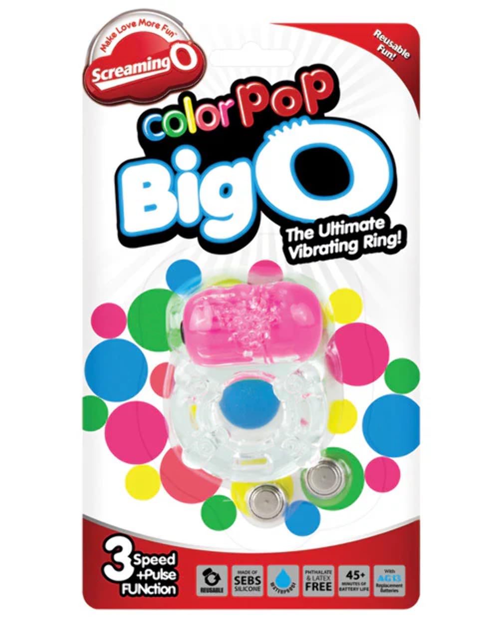 Screaming O Color Pop Big O Pink