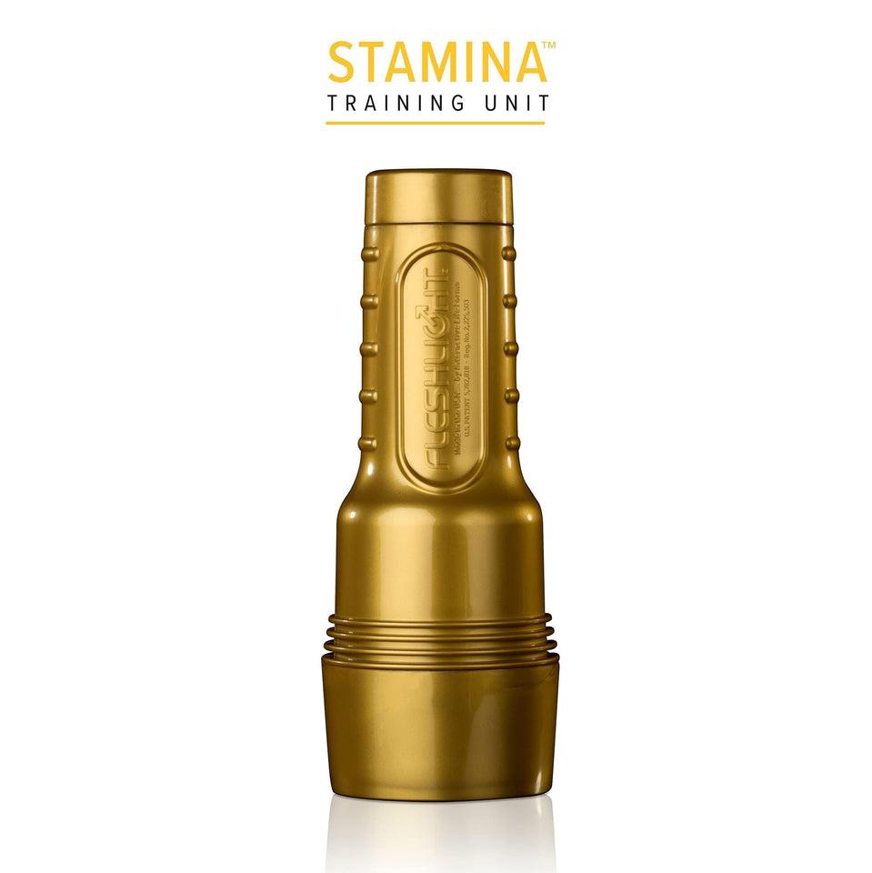 Fleshlight Stamina Training Unit | Men'S Performance Enhancement | Gold Masturbator