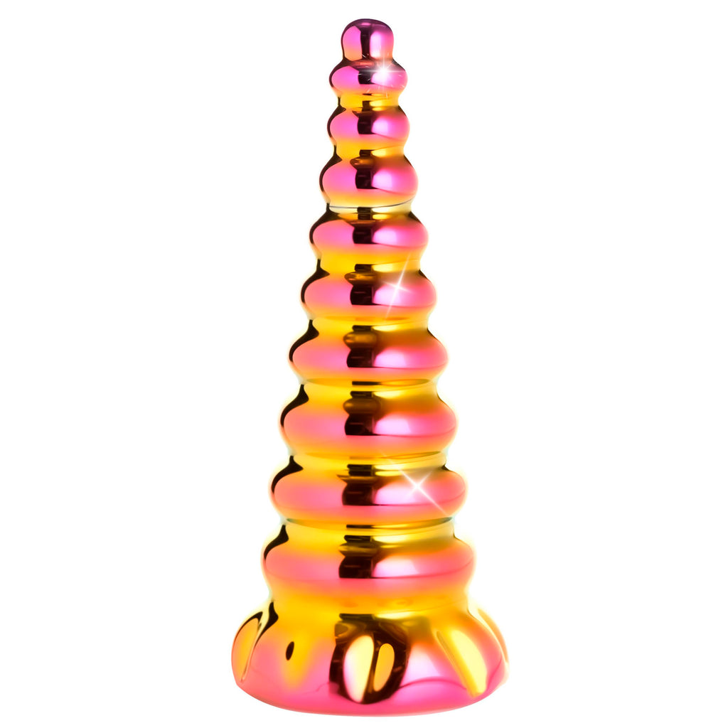 Creature Cocks Twilight Rainbow Glass Dildo