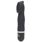 Fifty Shades Of Grey Sweet Touch Black Mini Clitoral Vibrator - Waterproof With 10 Speeds And Patterns