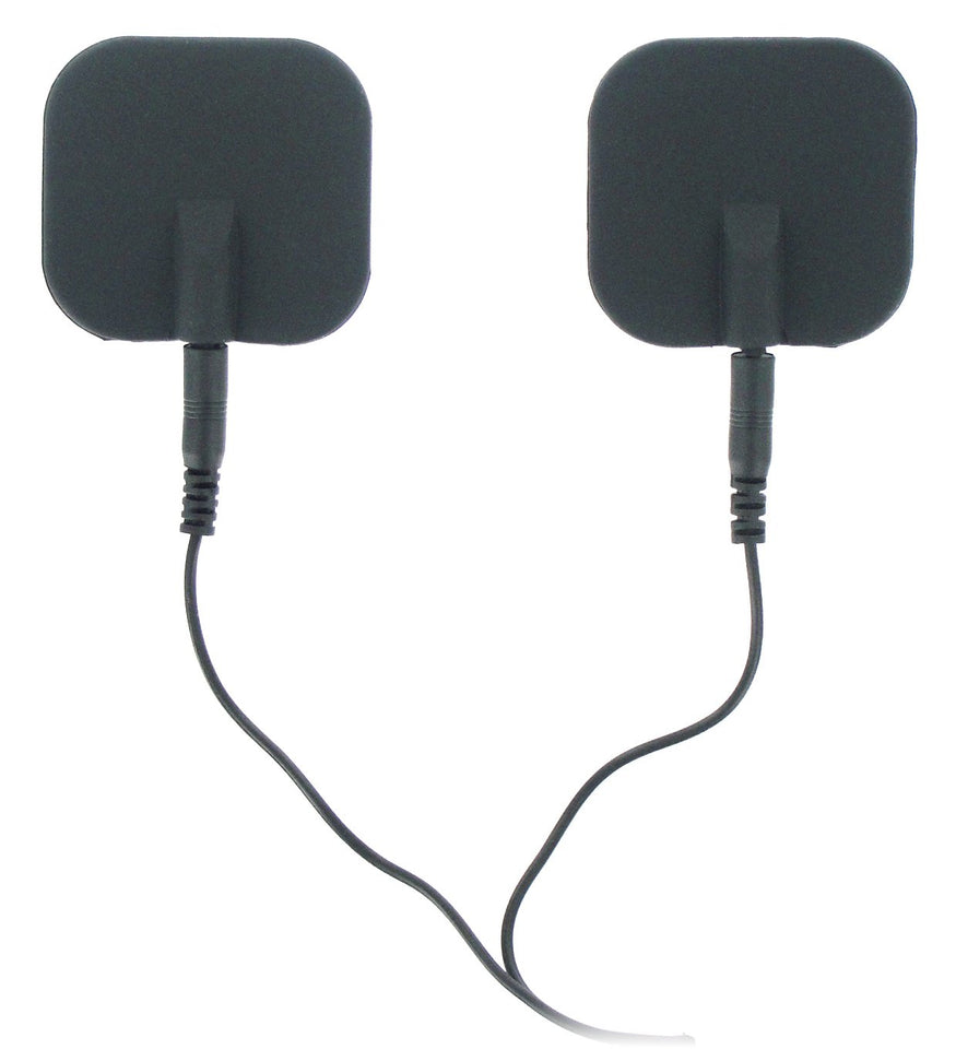 Zeus Electrosex Deluxe Silicone Black Electro Pads