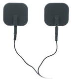 Zeus Electrosex Deluxe Silicone Black Electro Pads