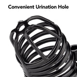 Male Cock Cage Chastity Device - UTIMI Iron Chastity Cock Cage Device with 3 Active Sizes Rings Adult Sex Toy for Men Penis Exer