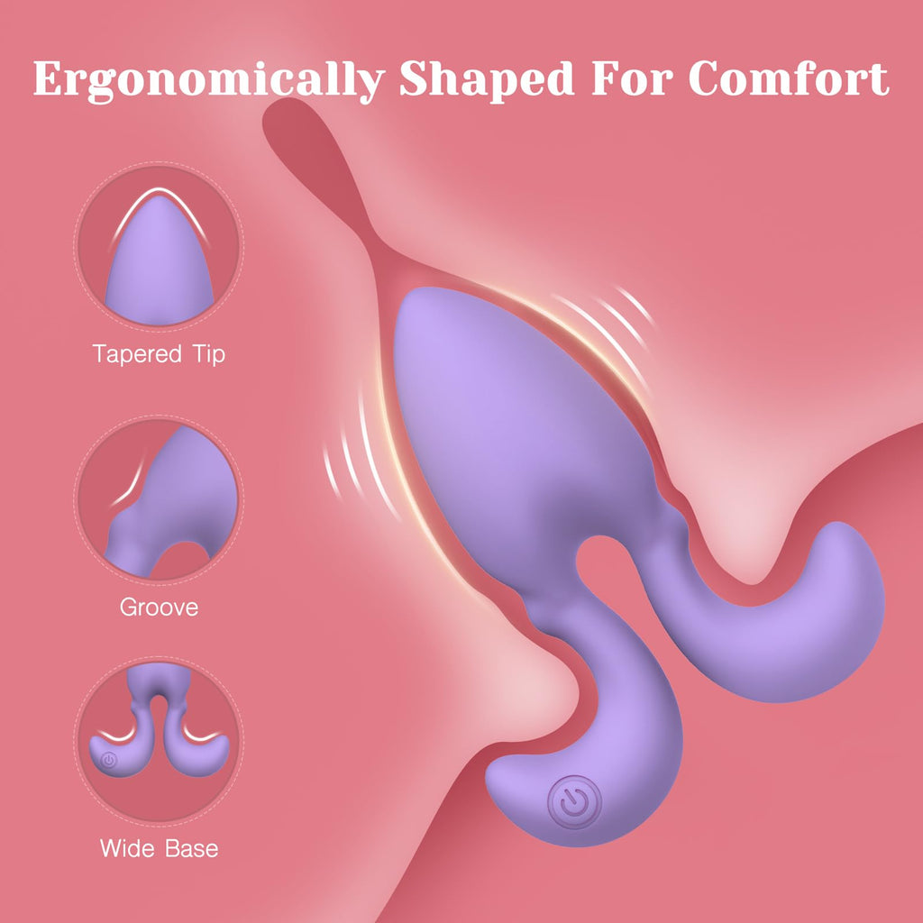 Tracy'S Dog Vibrating Butt Plug With Remote Control, Anal Vibrator For Women Men And Couples, Adult Sex Toys For G Spot Anal Sti