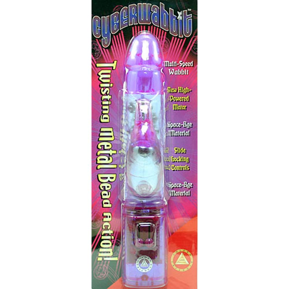 Golden Triangle Cyberwabbit Massager, Purple