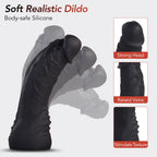 Strap-on Dildo Couple Sex Toys - UTIMI Strap on 3 Removable Realistic Silicone Dildos Wearable Dildo Adjustable Pants G-Spot Sti
