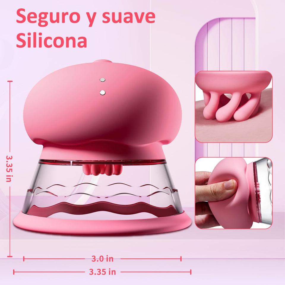 Sex Toys Sucking Nipple Toys - Nipple Vibrator Women Sex Toy Manual Sucking with 10 Powerful Rotation Modes 3 Brush Heads Stimul