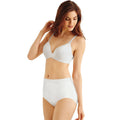 Bali womens Seamless Ultra Firm control Fajas 2-pack Dfx245 Shapewear Brief, White garmentWhite garment, 3X-Large US