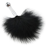 Feather Tickler Multi-Function Cosplay Feather Teaser Small Anal Plug Stainless Steel Butt Plug Skin Stimulator Restraint Kit SM