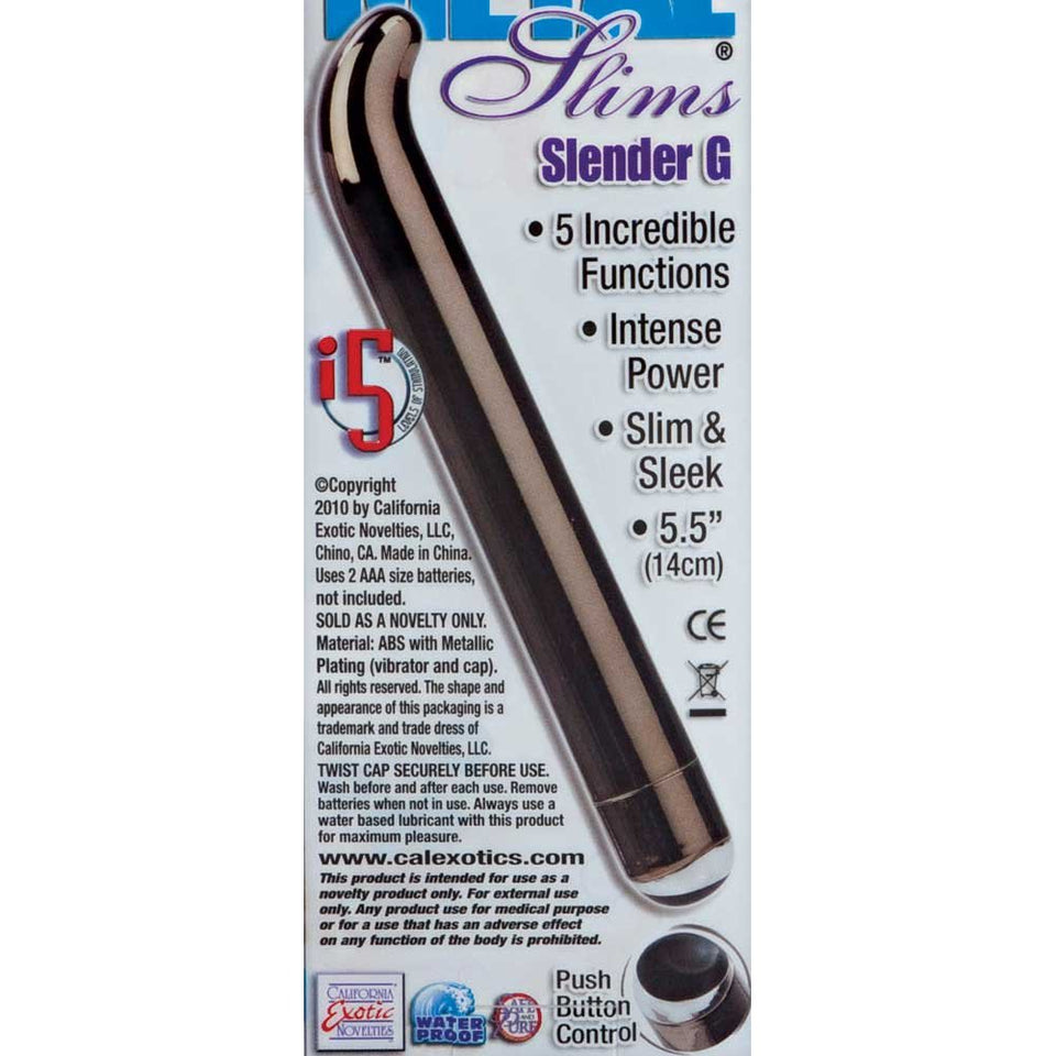 5-Function Precious Metal Slims - Slender G'S, Gun