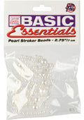 Basic Essentials Pearl Stroker Beads Large