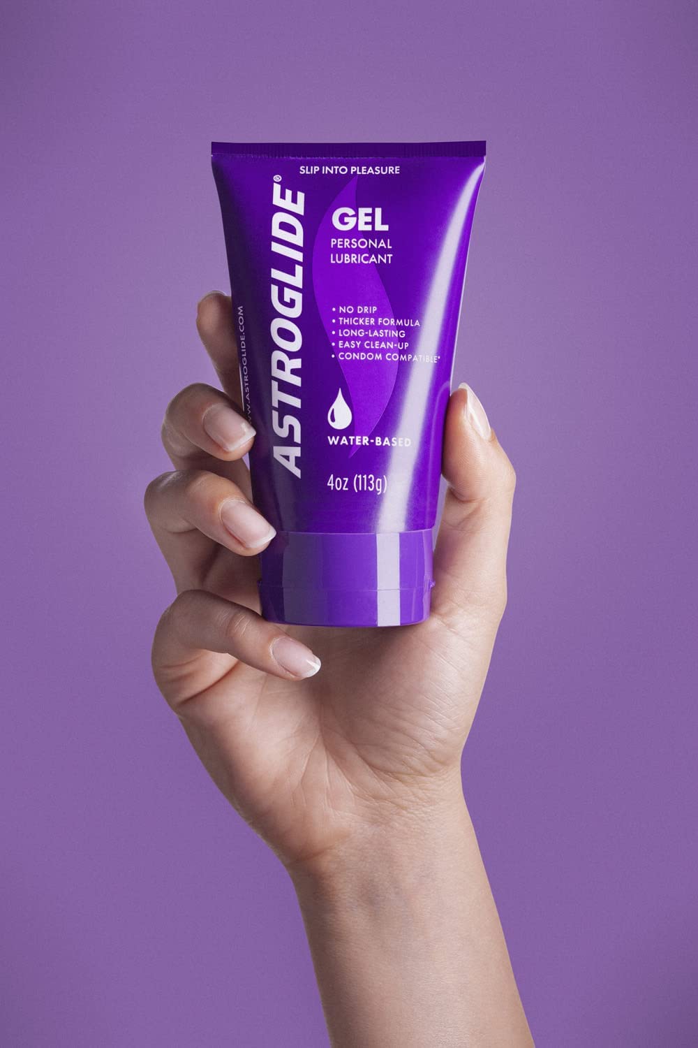 Astroglide Gel, Water Based Personal Lubricant, 4 Ounce (Pack of 2)