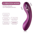 Svakom Echo Clitoral Vibrators For WomenTongue-Shaped Female Vibrator Rechargeable Stimulator Stimulation Clit Dildo Adult Sex Toys For Couples For Beginners(Violet)