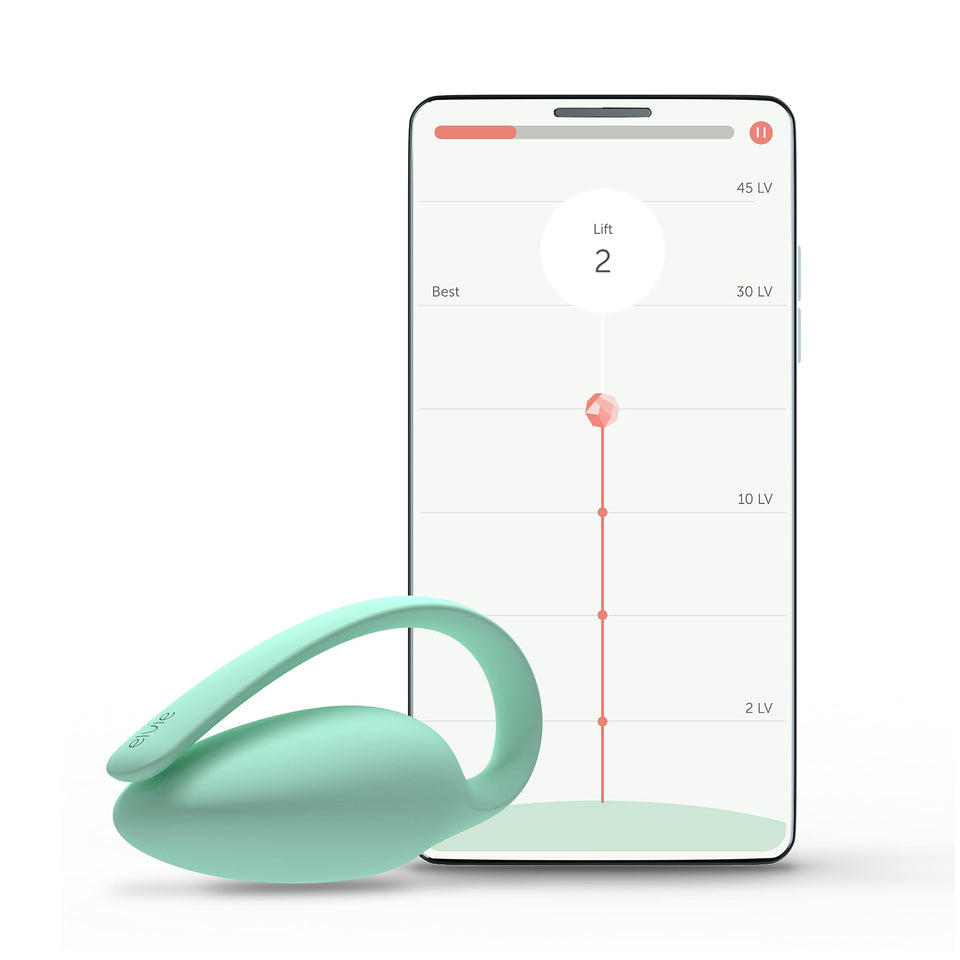 Elvie Trainer Exerciser  To Strengthen And Tone Pelvic Floor Muscles  Award Winning Smart Kegel Trainer Uses Biofeedback To Im