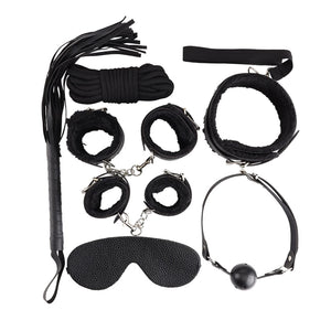 Bondage Restraints 7 Pcs Set BDSM Sex Toys for Woman, Fetish Adult Games Products Slave Sexual for Couples Cosplay (Pink)
