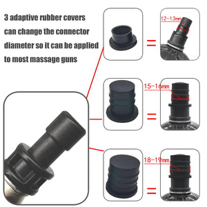 TenFruit 3XLR Adapter for Massage Gun Sex Machine Attachments Massage Gun to 3XLR Dildo Masturbator for Squirt Orgasm