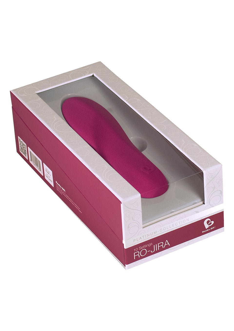 Rocks Off Ro-Jira 10 Dildo, Pink, 48 Ounce