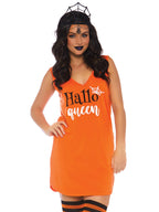 Leg Avenue Halloqueen jersey dress Orange Color