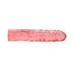 Calexotics Junior Dildo, Veined Chubby Translucence, 8.5''