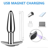 XYVYNZ Vibrating Butt Plug Anal Vibrator with Remote Control and 10 Vibration Modes and Flared Base Wearable Vibrator Prostate M