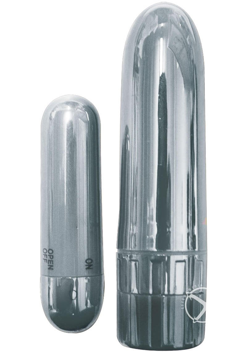 Nass-Walk Inc. Double Pleasure Vibe And Bullet, Silver